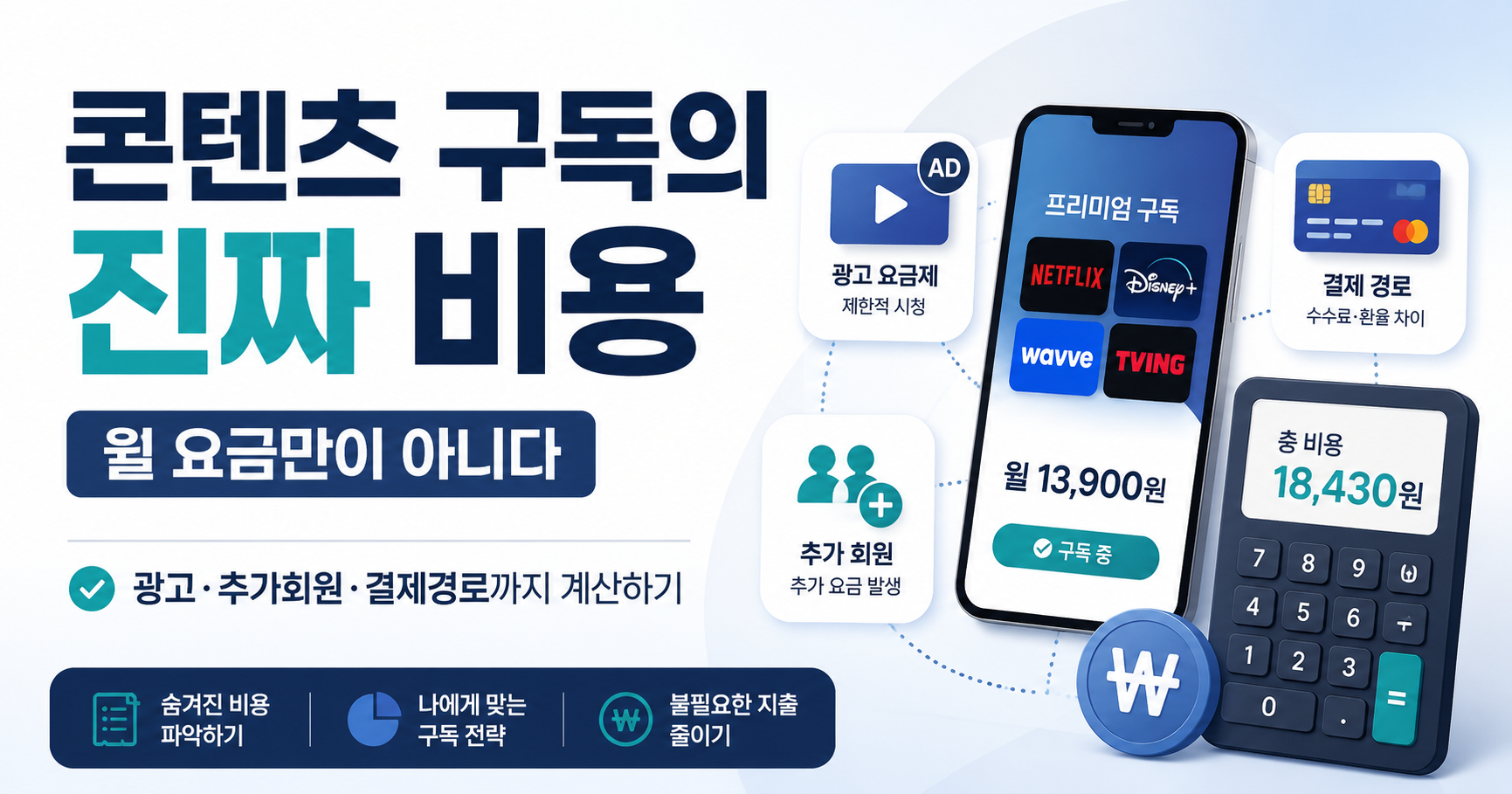 구독 비용 계산하기